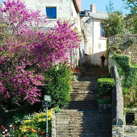 Hebergement Privatif En Maison - Jardin Calme Montreuil-Bellay - Sud Saumur